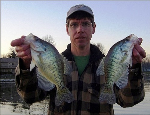 The art and science of catching cold-water crappie, accordin - In
