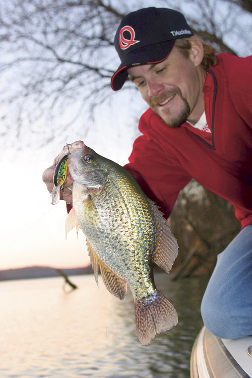 Crappies In Flooded Trees - In-Fisherman