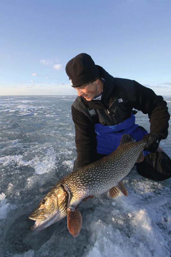 Ice Fishing Pike Spots - In-Fisherman